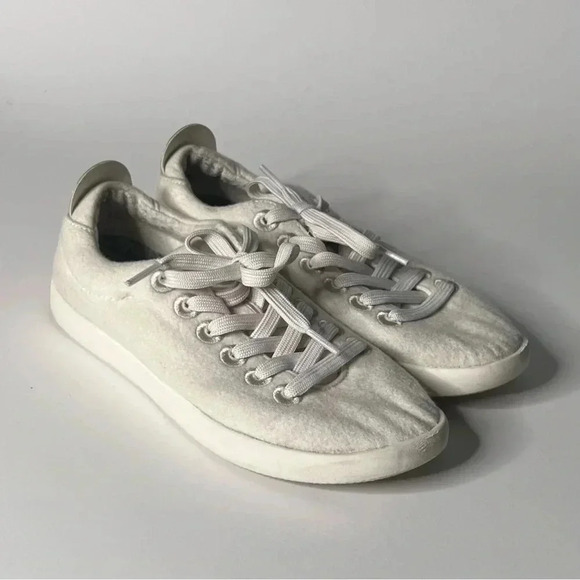 Allbirds WP Wool Piper White Sneakers Women's 6 - Picture 1 of 7